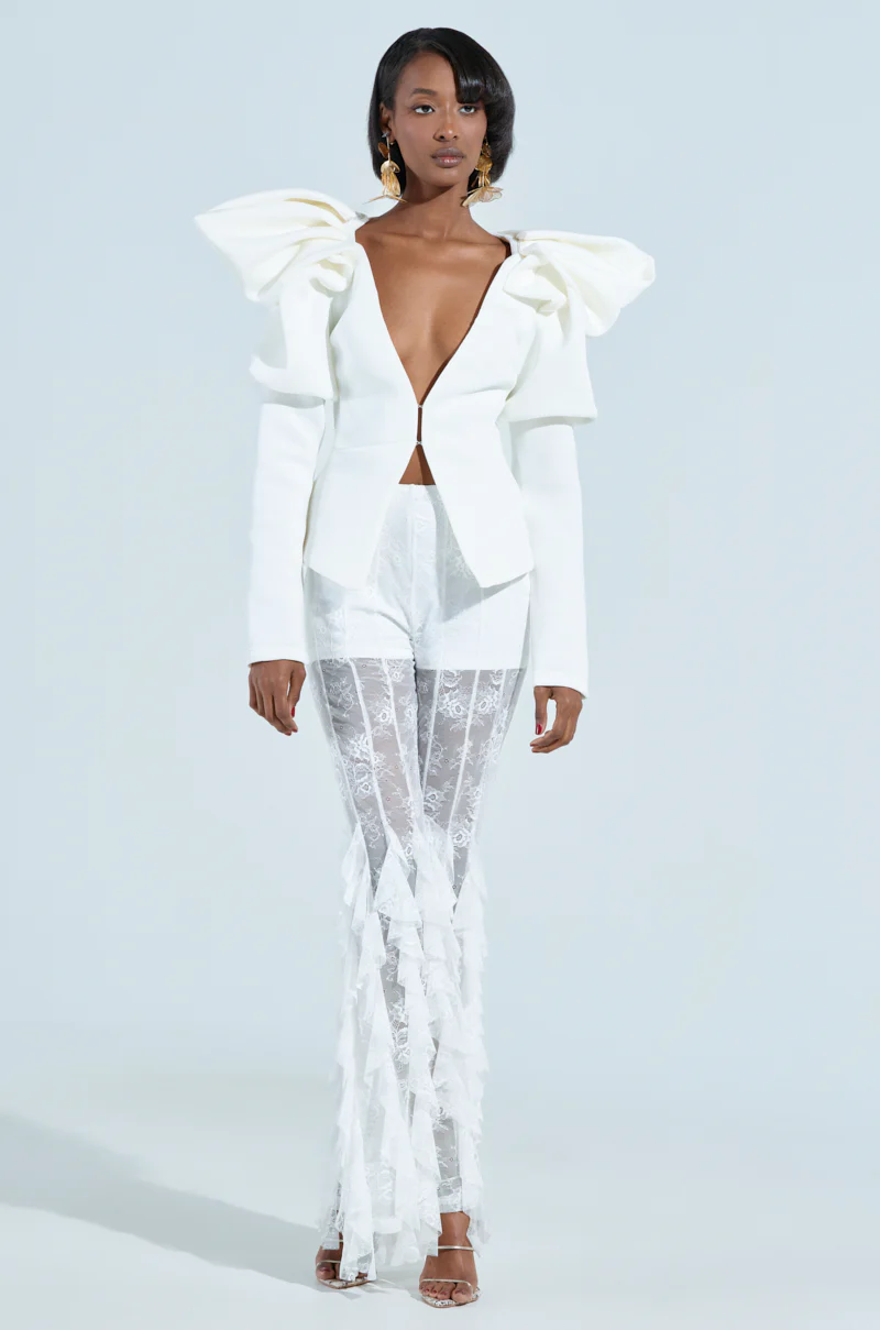 MILA FITTED BLOUSE - Image 4