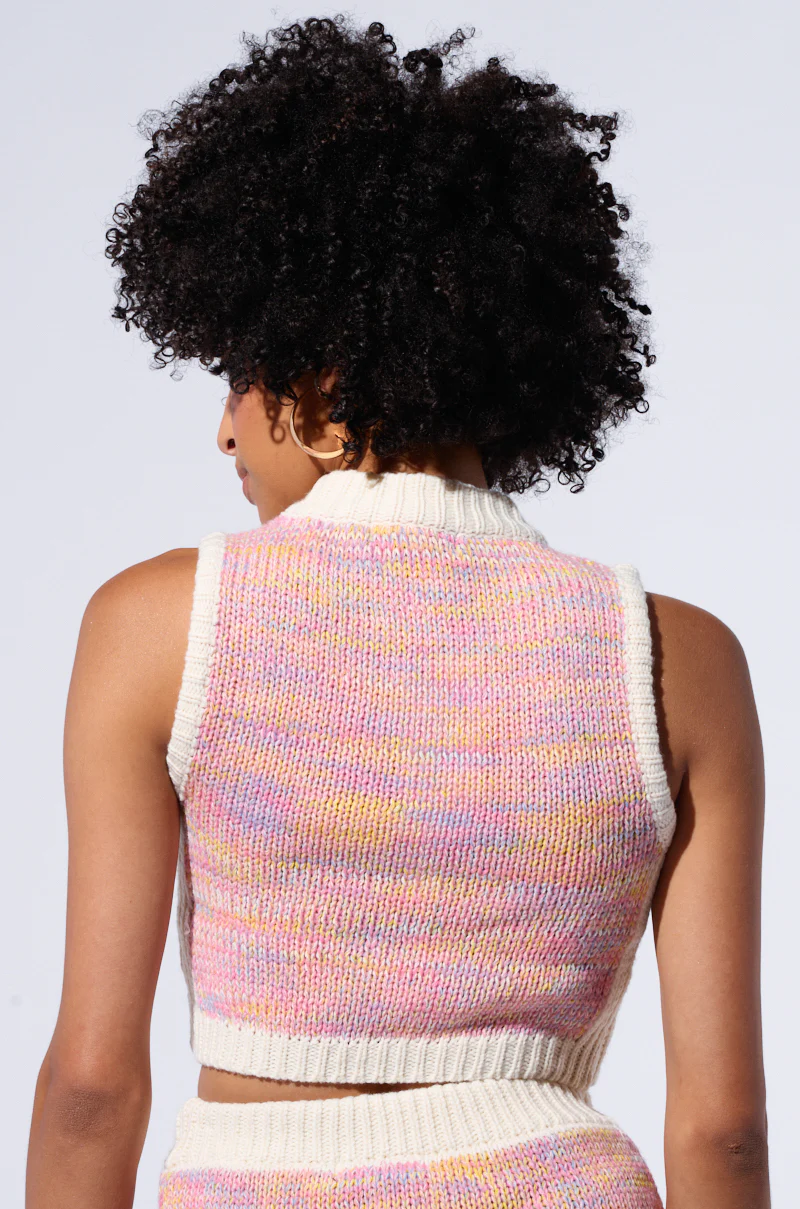 MIMI CROPPED KNIT TANK - Image 4