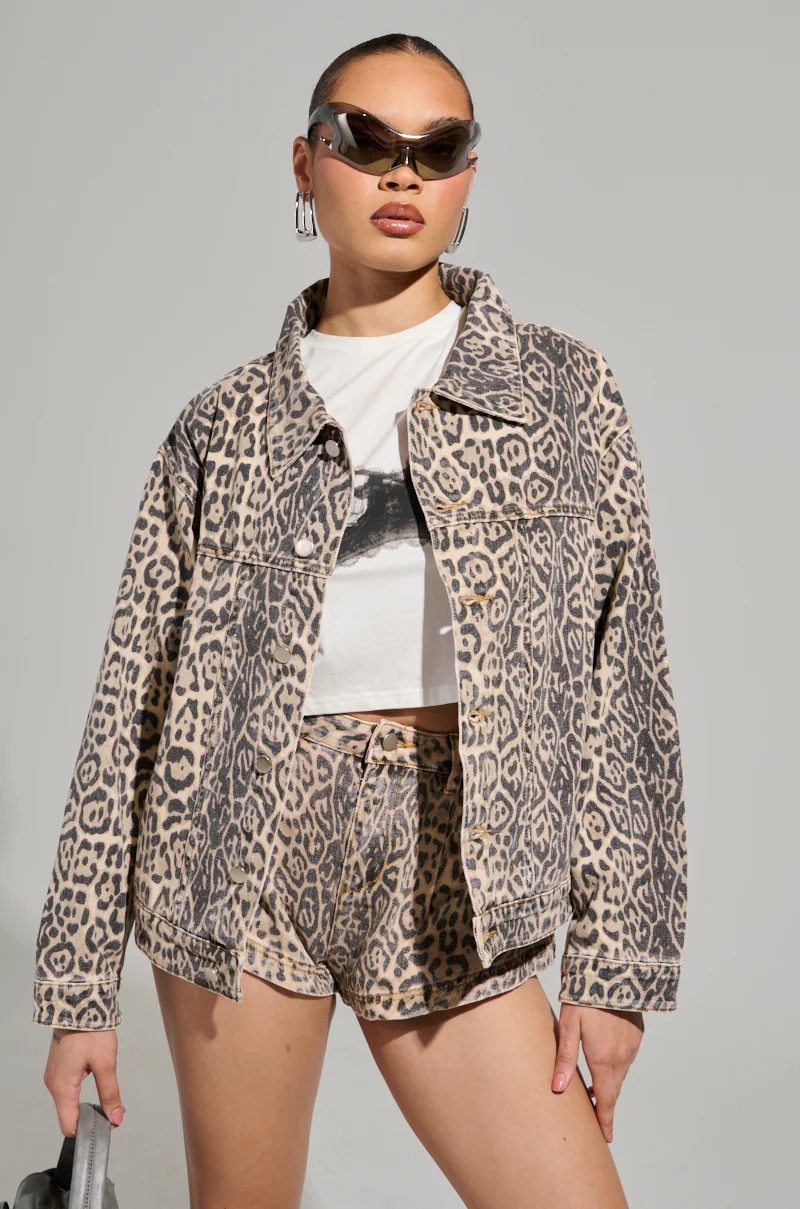 MIMI DENIM TRUCKER JACKET - Image 2