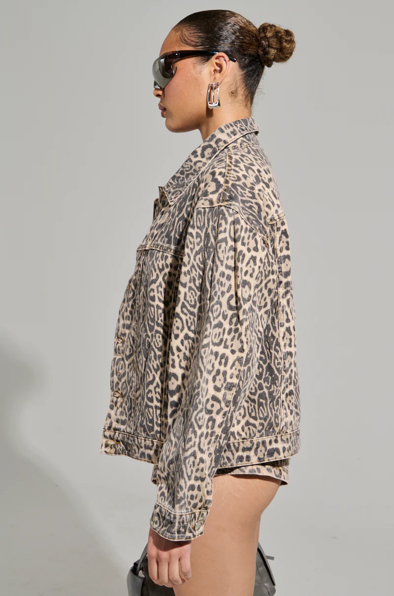 MIMI DENIM TRUCKER JACKET - Image 4