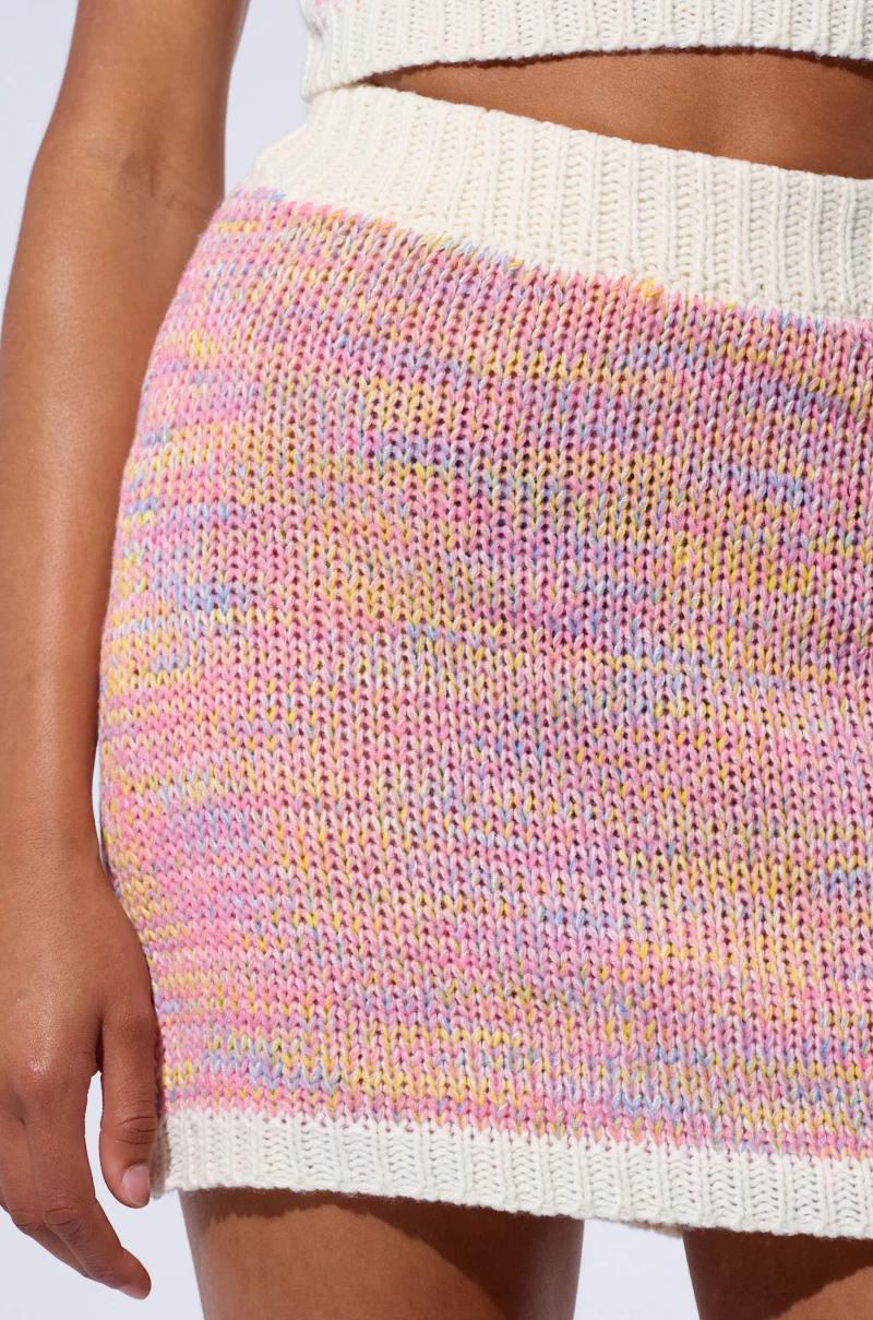 MIMI KNIT MINI SKIRT - Image 6