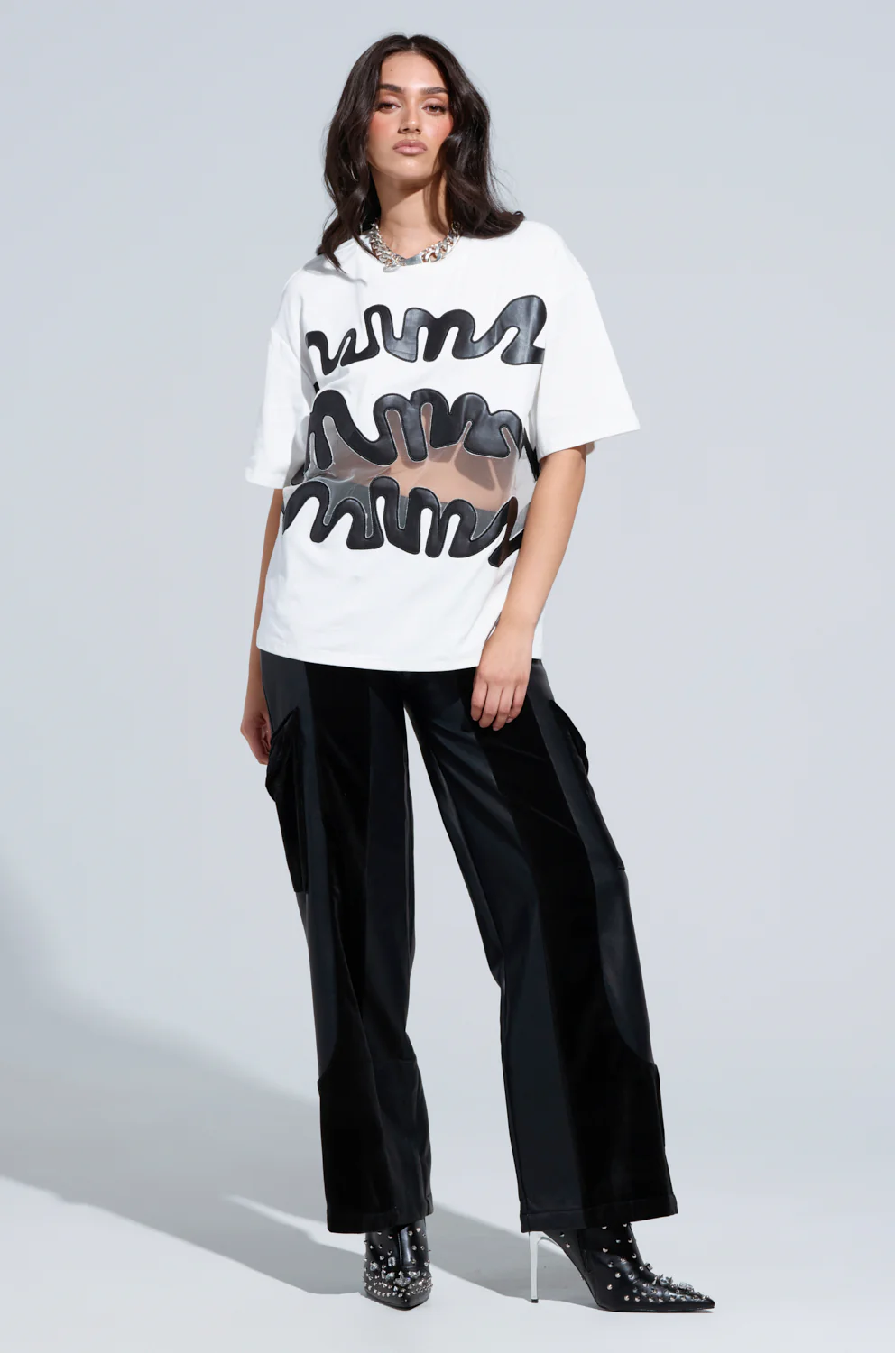 MIND THE GAP MESH TRIM SHIRT - Image 5