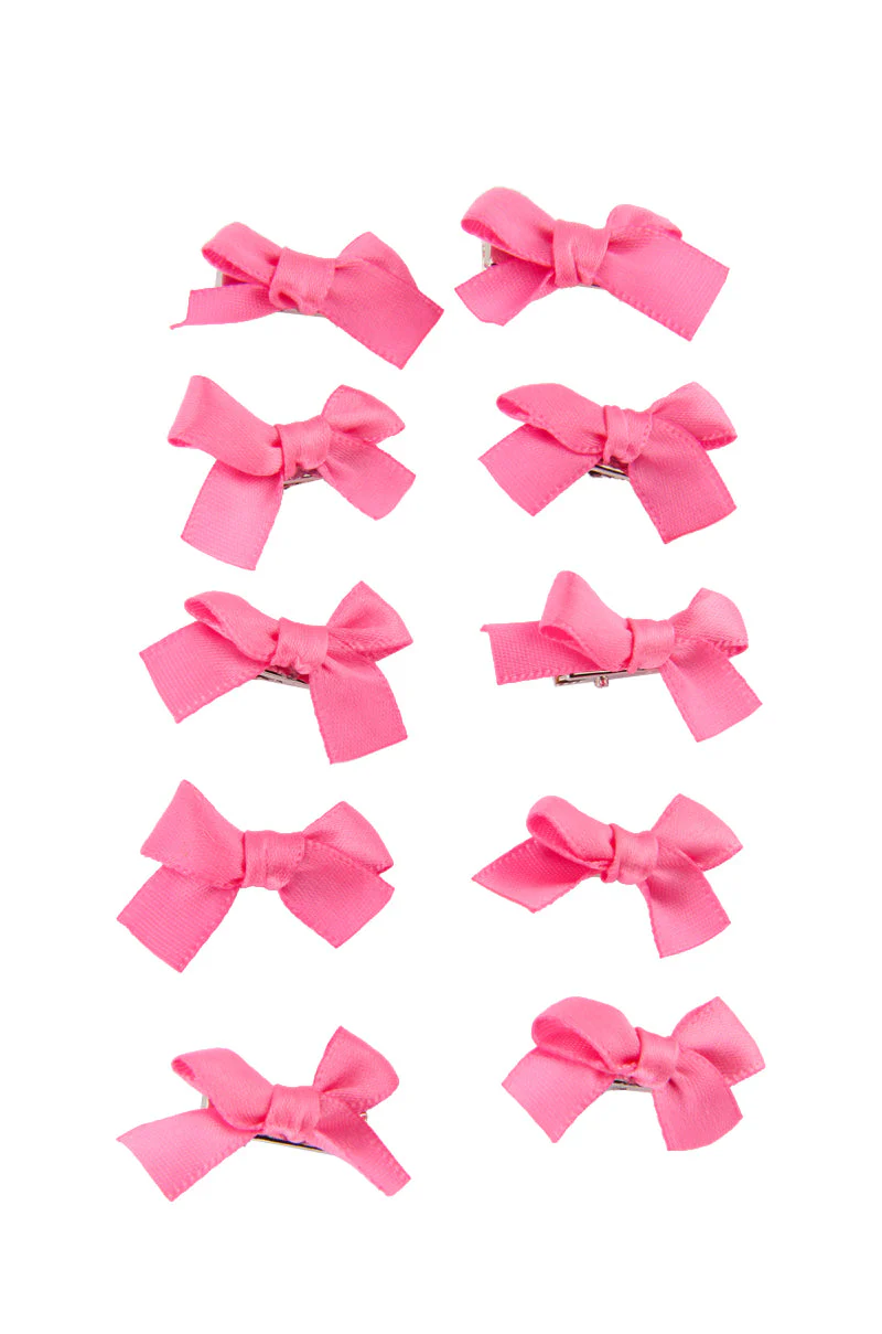 MINI BOW HAIR CLIPS - Image 2