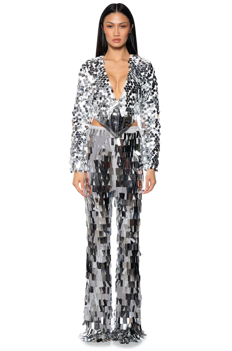 SEQUIN COVER UP JACKET - Image 6
