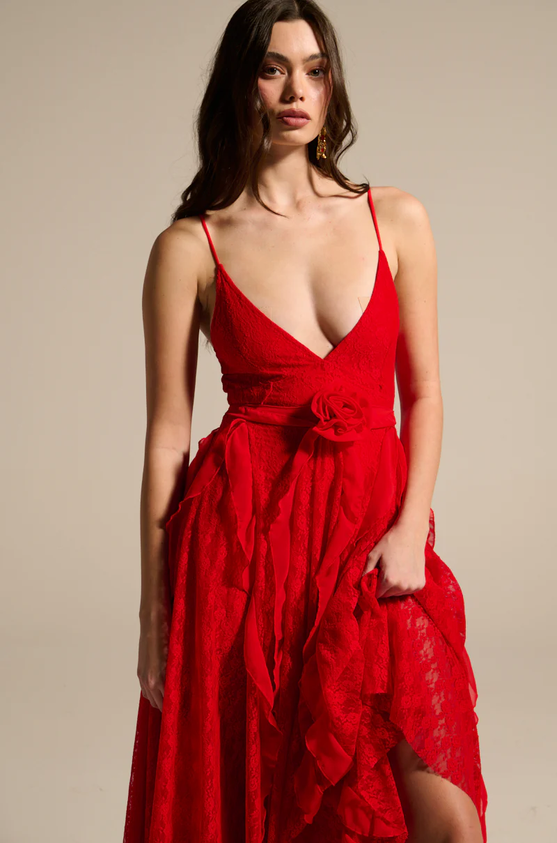 MISS AMERICANA RUFFLE DRESS AND NECKLACE SET - Image 10