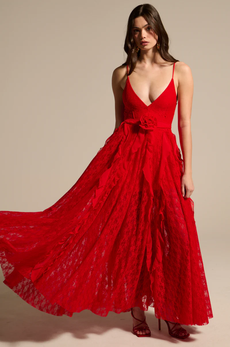 MISS AMERICANA RUFFLE DRESS AND NECKLACE SET - Image 4