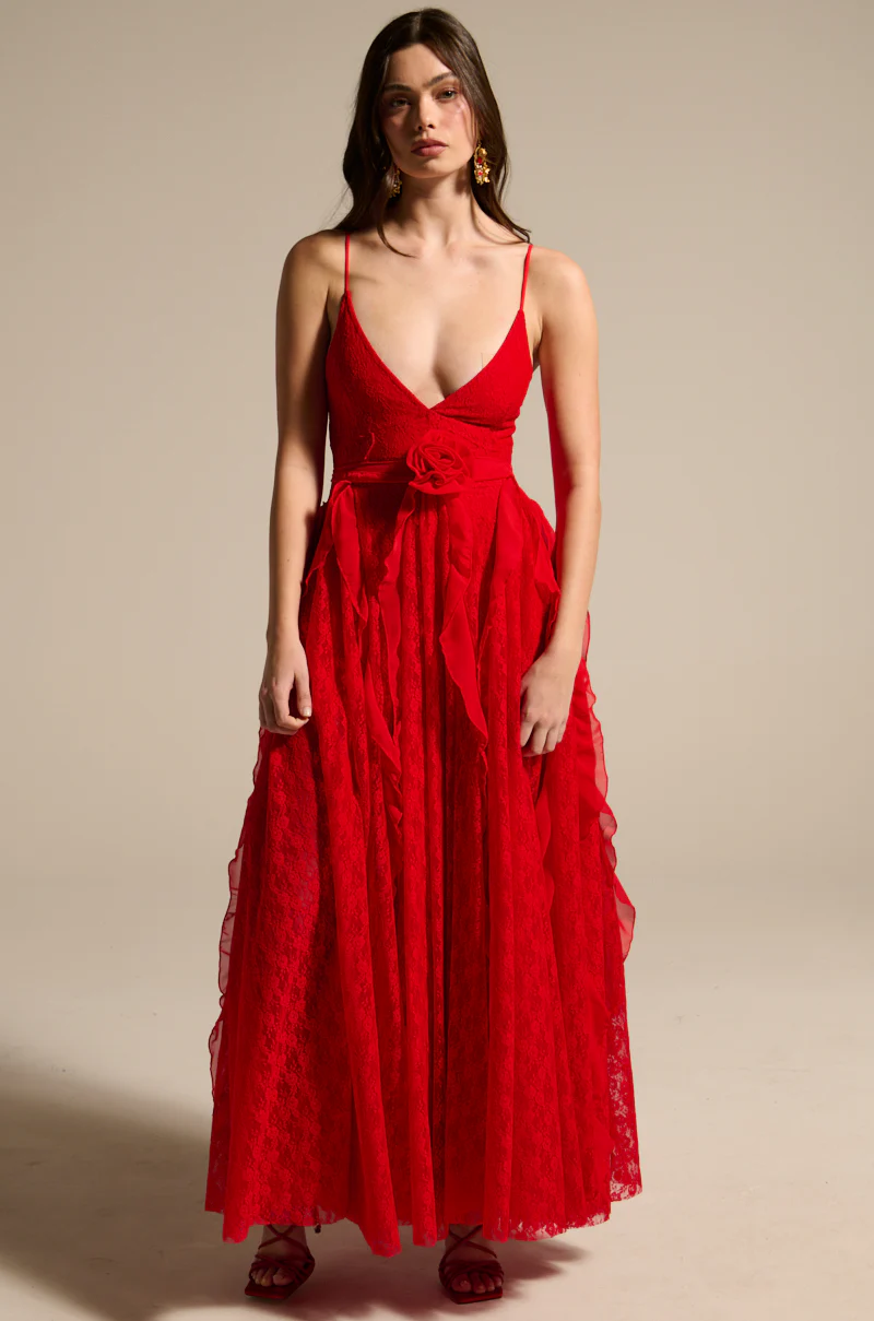 MISS AMERICANA RUFFLE DRESS AND NECKLACE SET - Image 5
