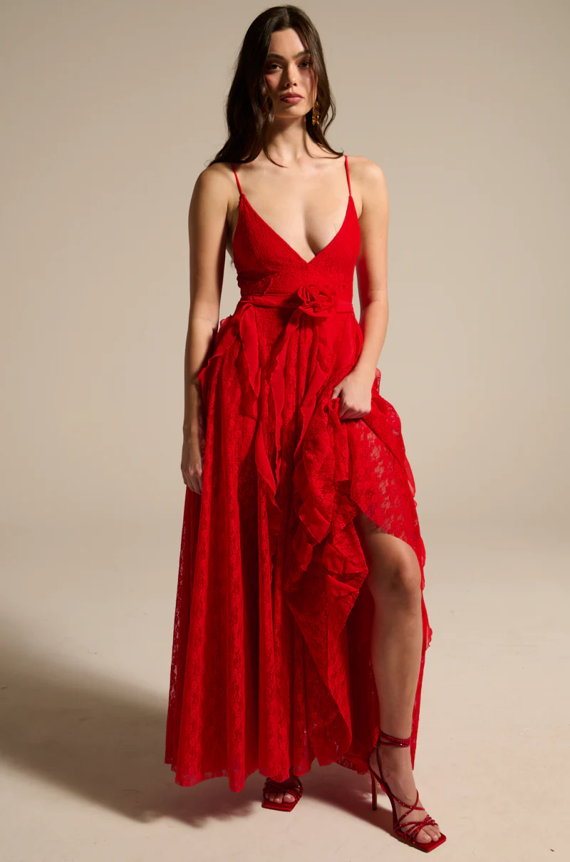MISS AMERICANA RUFFLE DRESS AND NECKLACE SET - Image 6
