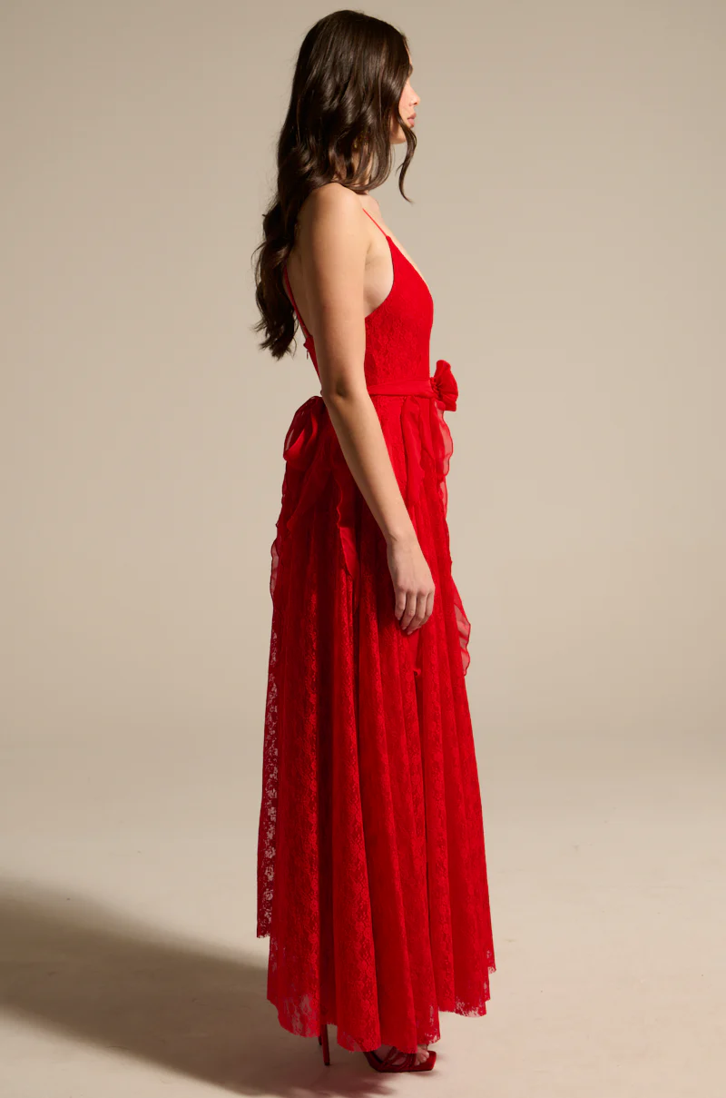 MISS AMERICANA RUFFLE DRESS AND NECKLACE SET - Image 7