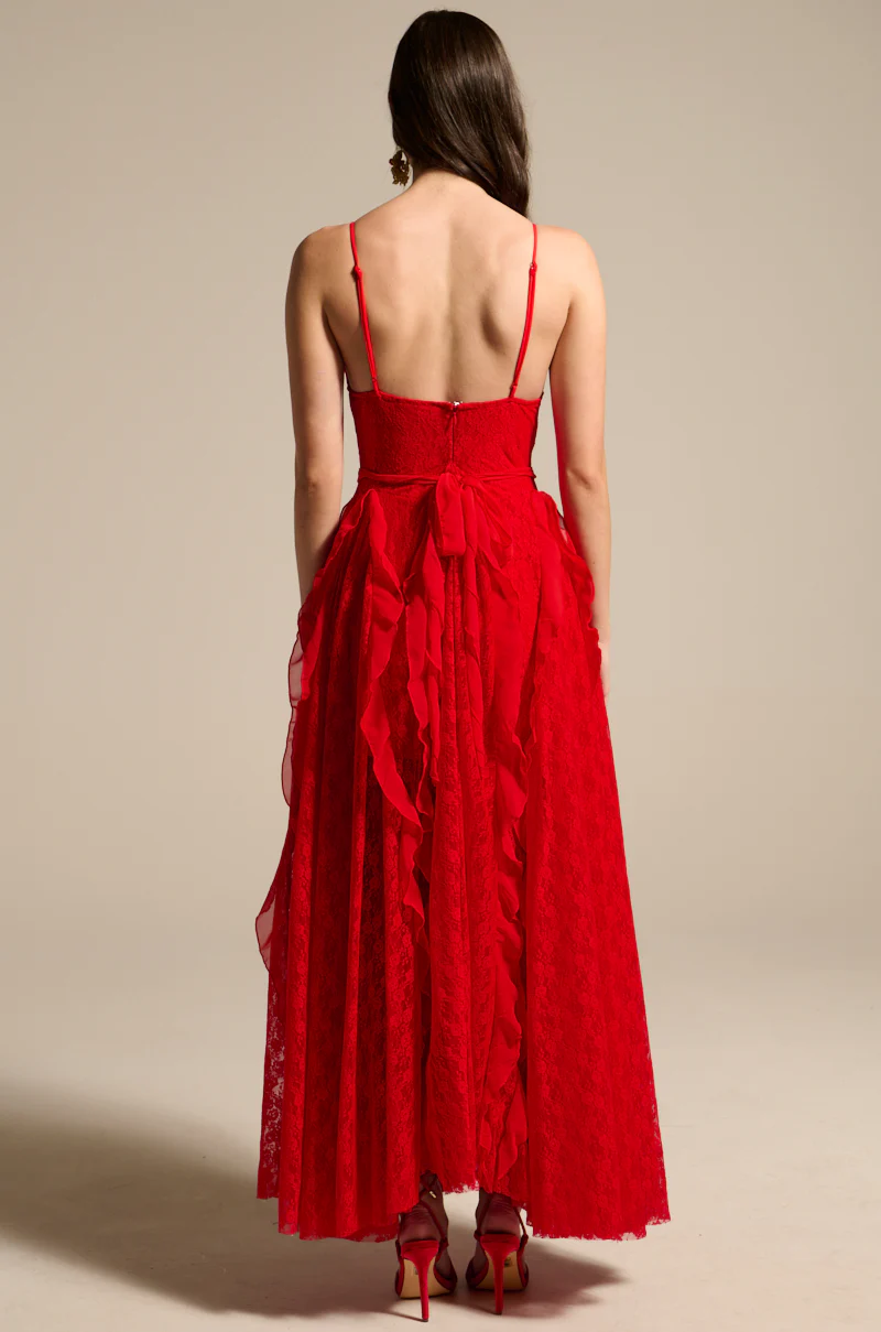 MISS AMERICANA RUFFLE DRESS AND NECKLACE SET - Image 8