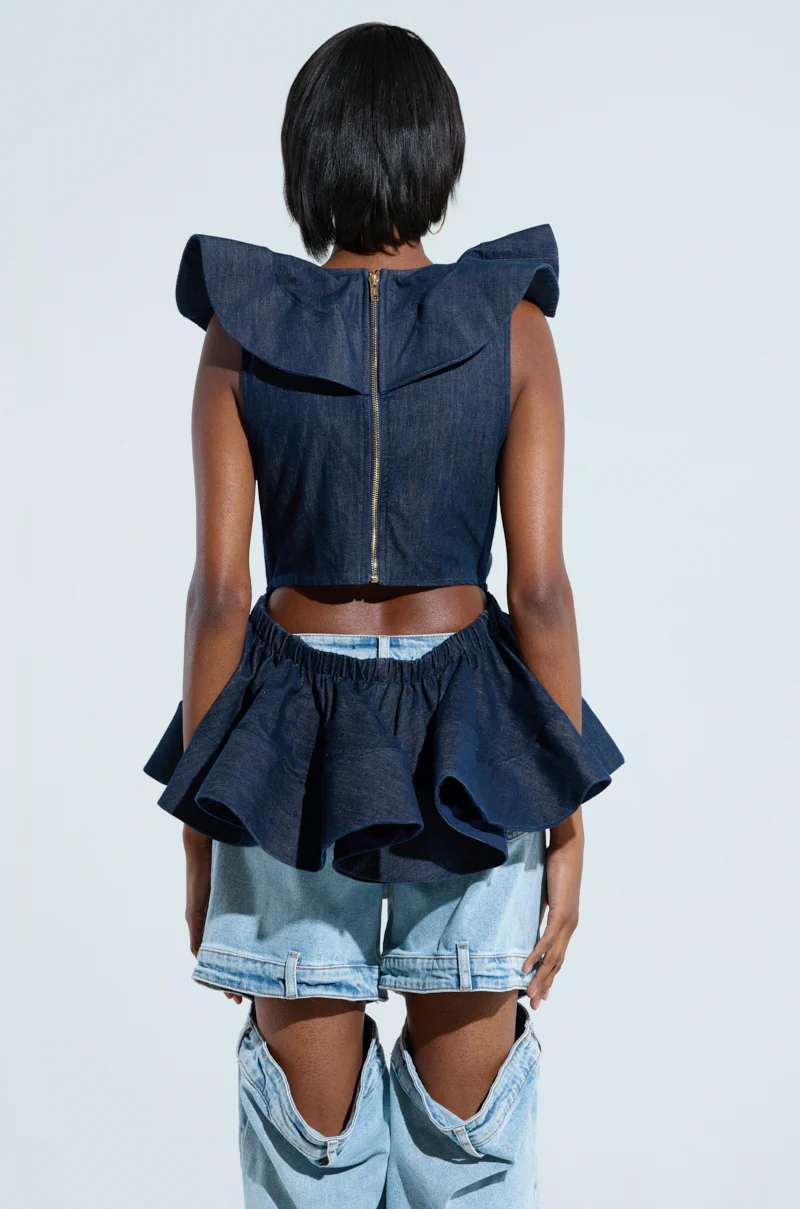 MISS FASHIONISTA SLEEVELESS BLOUSE - Image 3