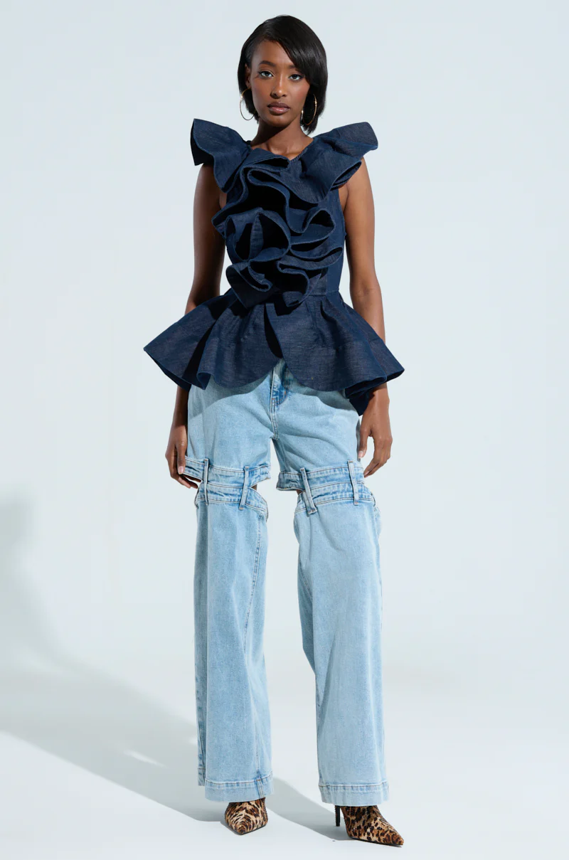 MISS FASHIONISTA SLEEVELESS BLOUSE - Image 4