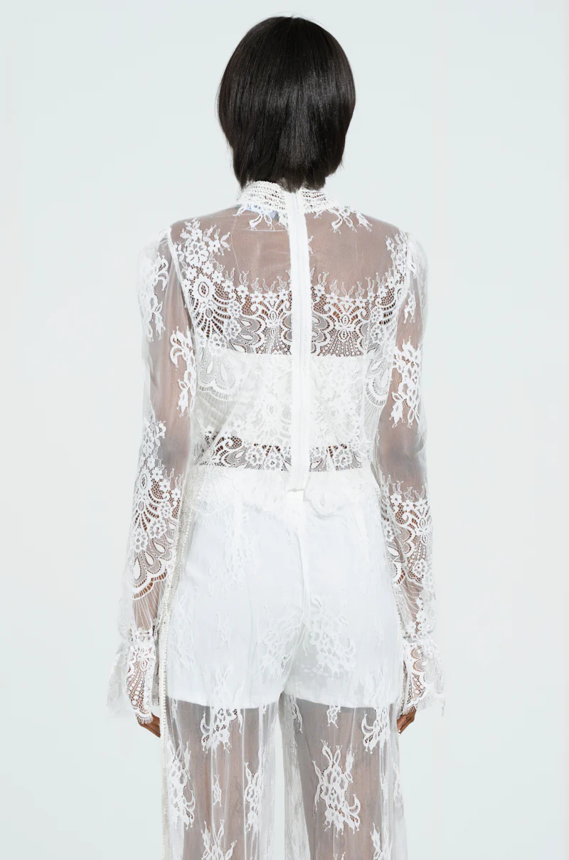 MISS ME YET LACE BLOUSE - Image 5
