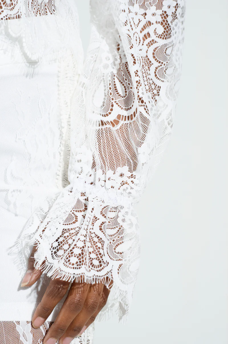 MISS ME YET LACE BLOUSE - Image 7