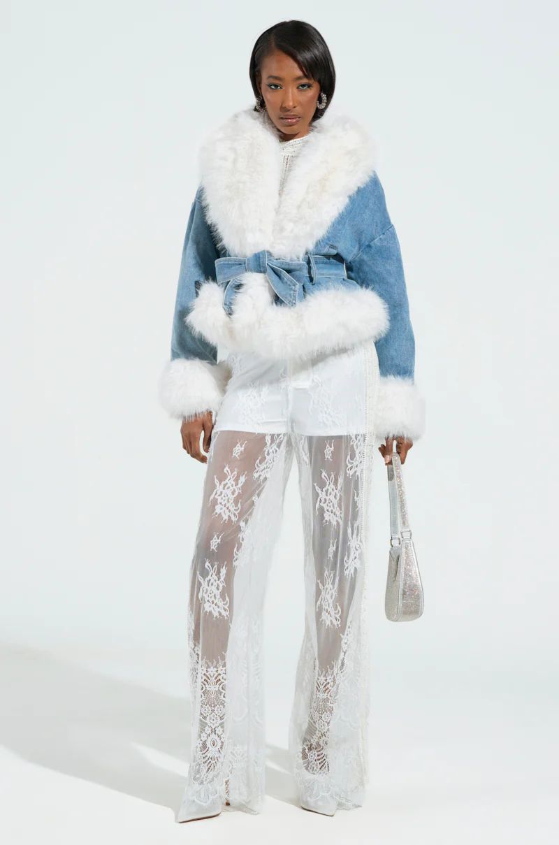 MISS ME YET LACE TROUSER - Image 6