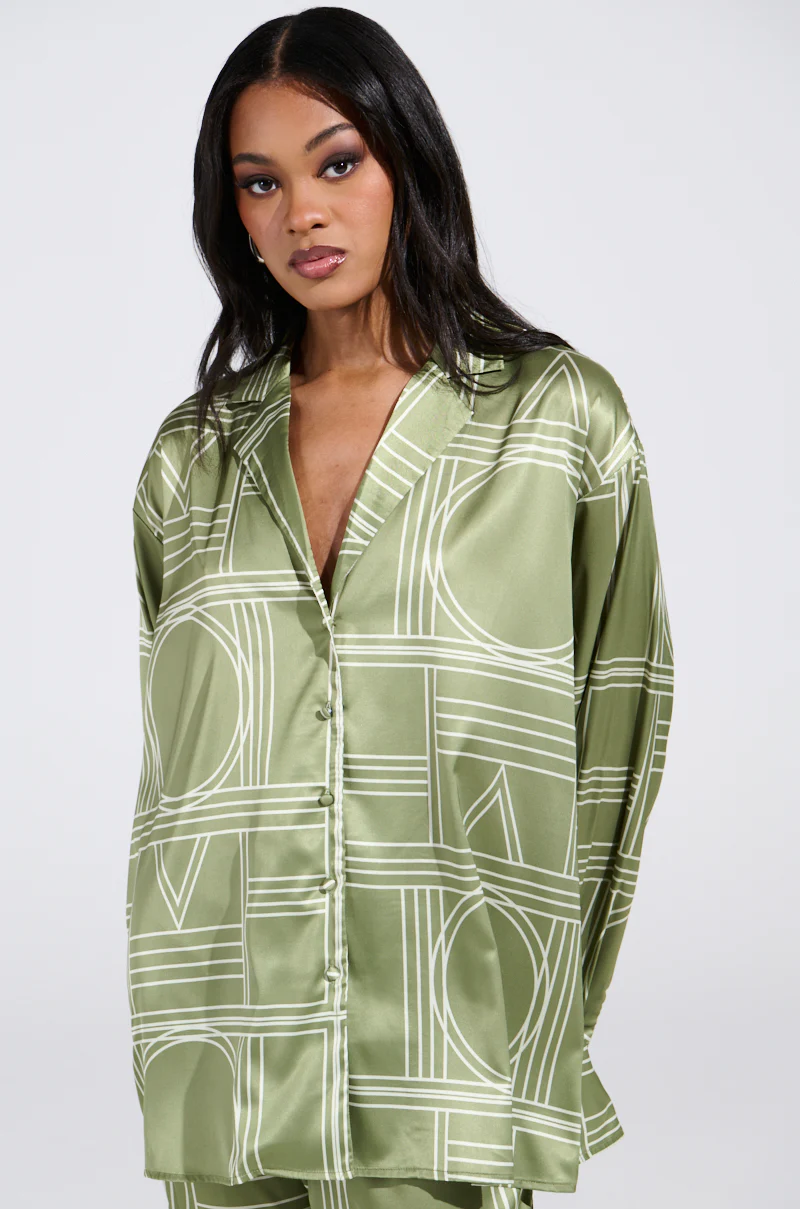 MIXED FEELINGS BUTTON DOWN TOP - Image 3