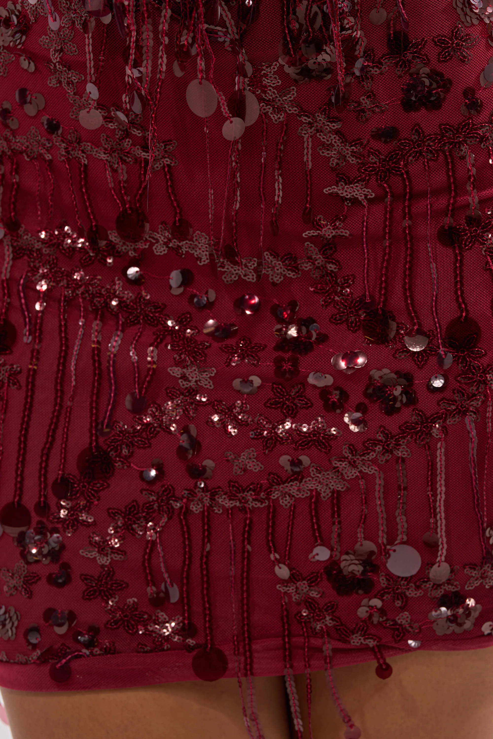 MOOD FOR THE NIGHT SEQUIN MINI DRESS - Image 12