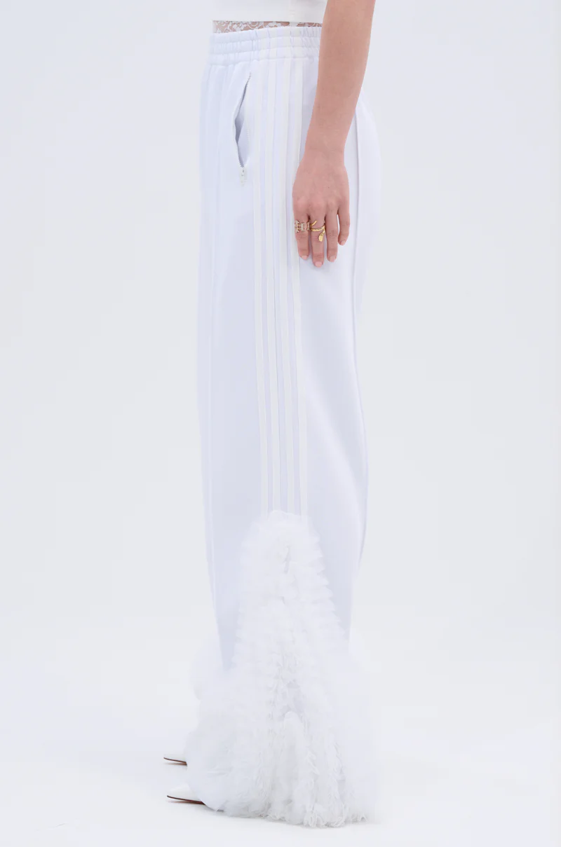 MODERN JAM TRACK PANT IN WHITE - Image 4