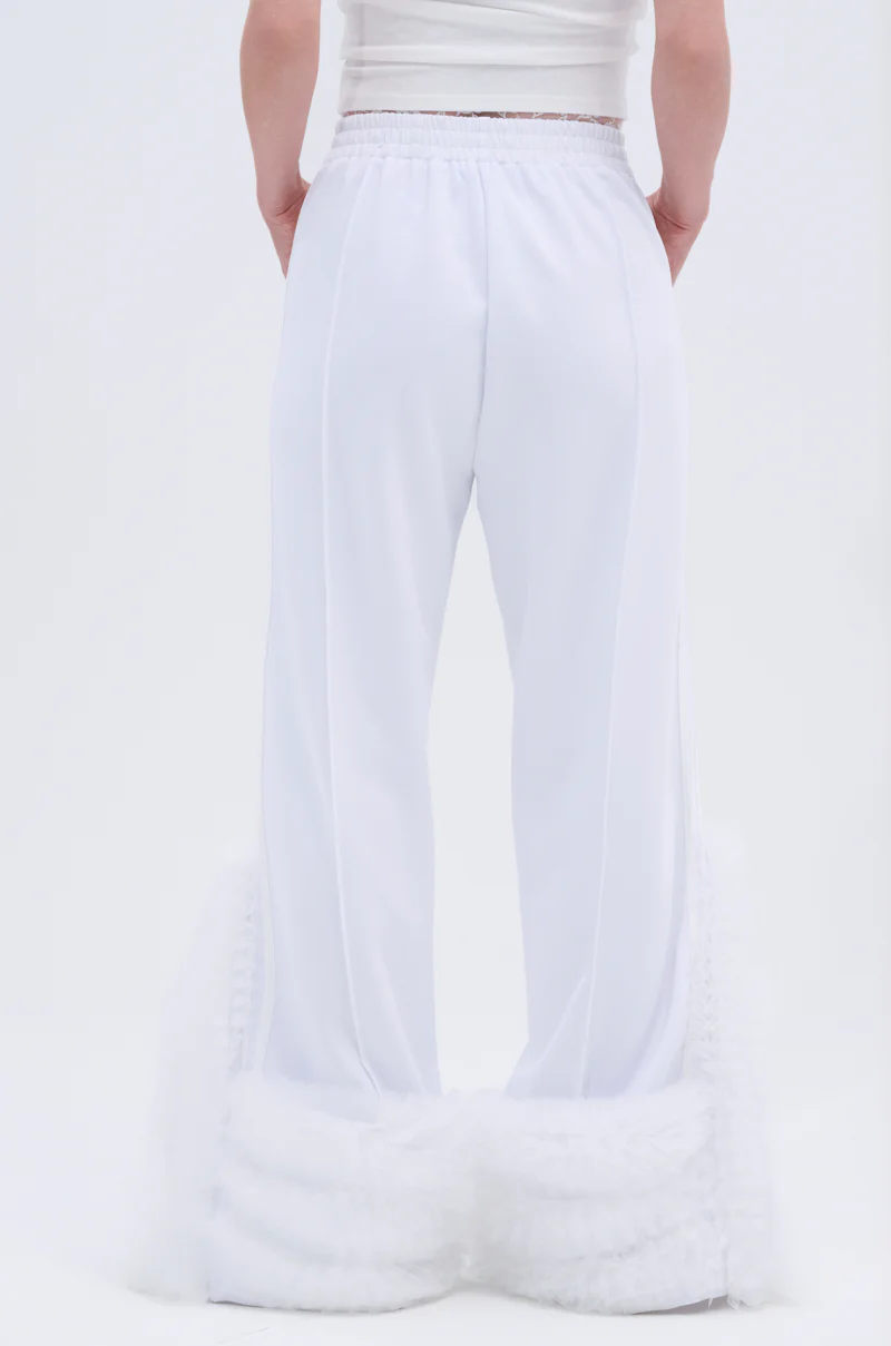 MODERN JAM TRACK PANT IN WHITE - Image 5
