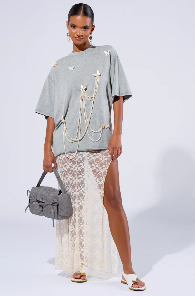 MOMENTS APART TEE WITH BUTTERFLY - Image 7