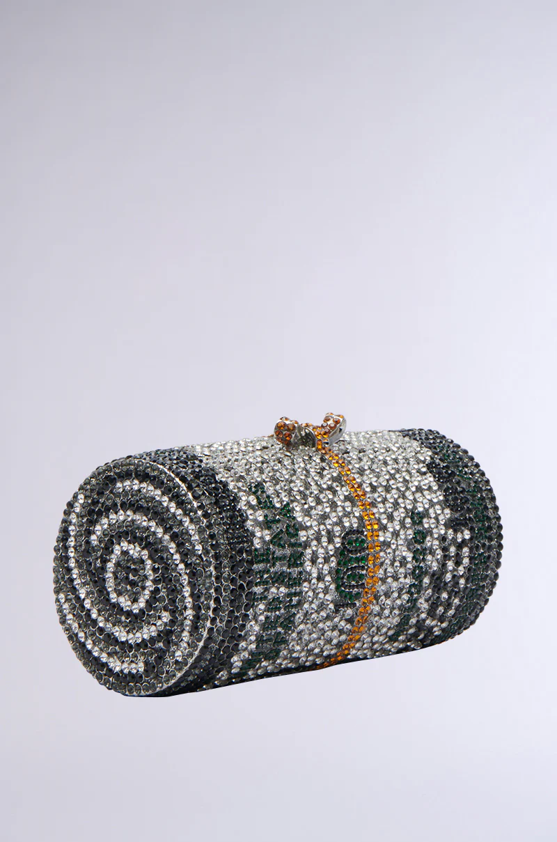 MONEY ON MY MIND BLING CLUTCH - Image 4