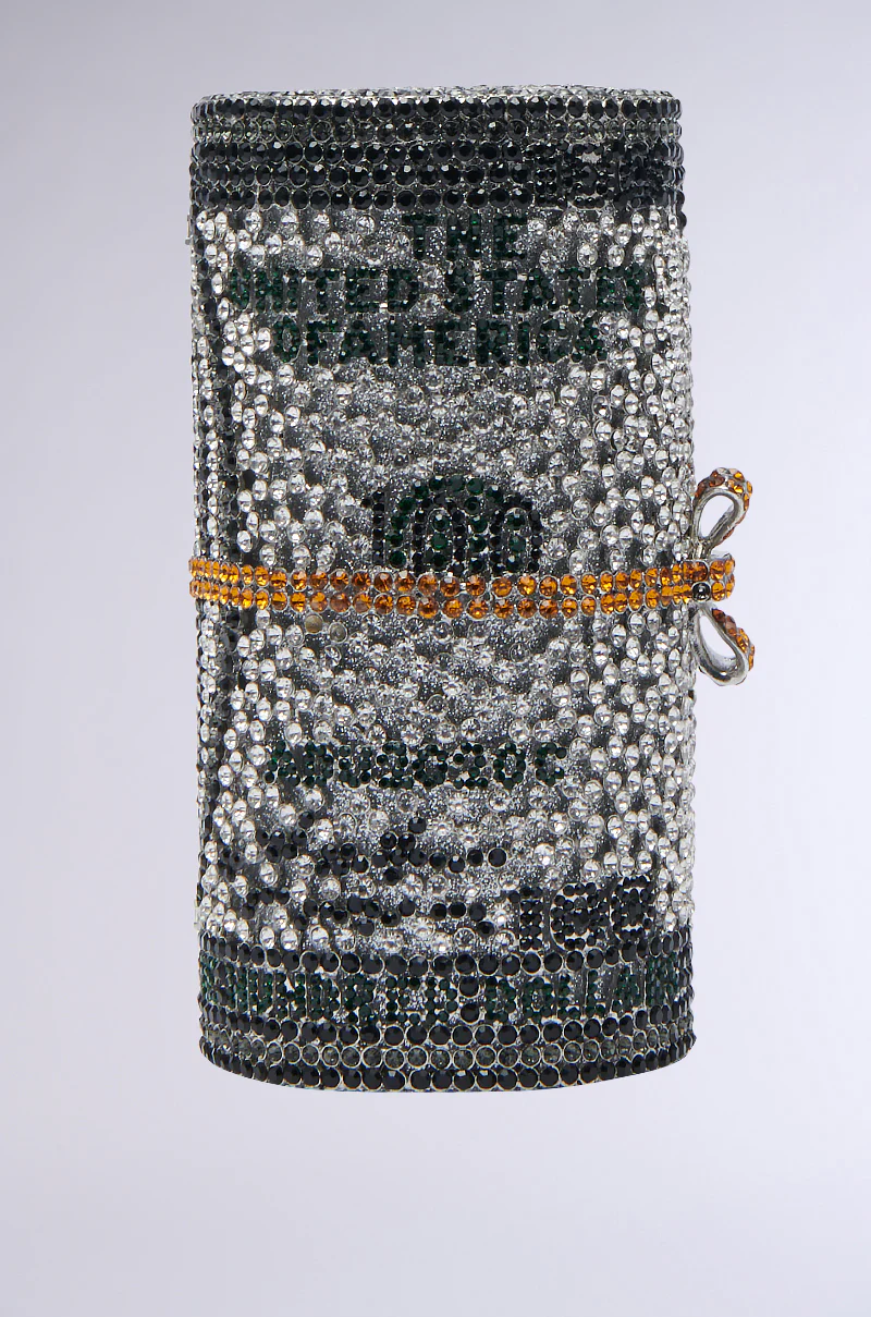 MONEY ON MY MIND BLING CLUTCH - Image 5