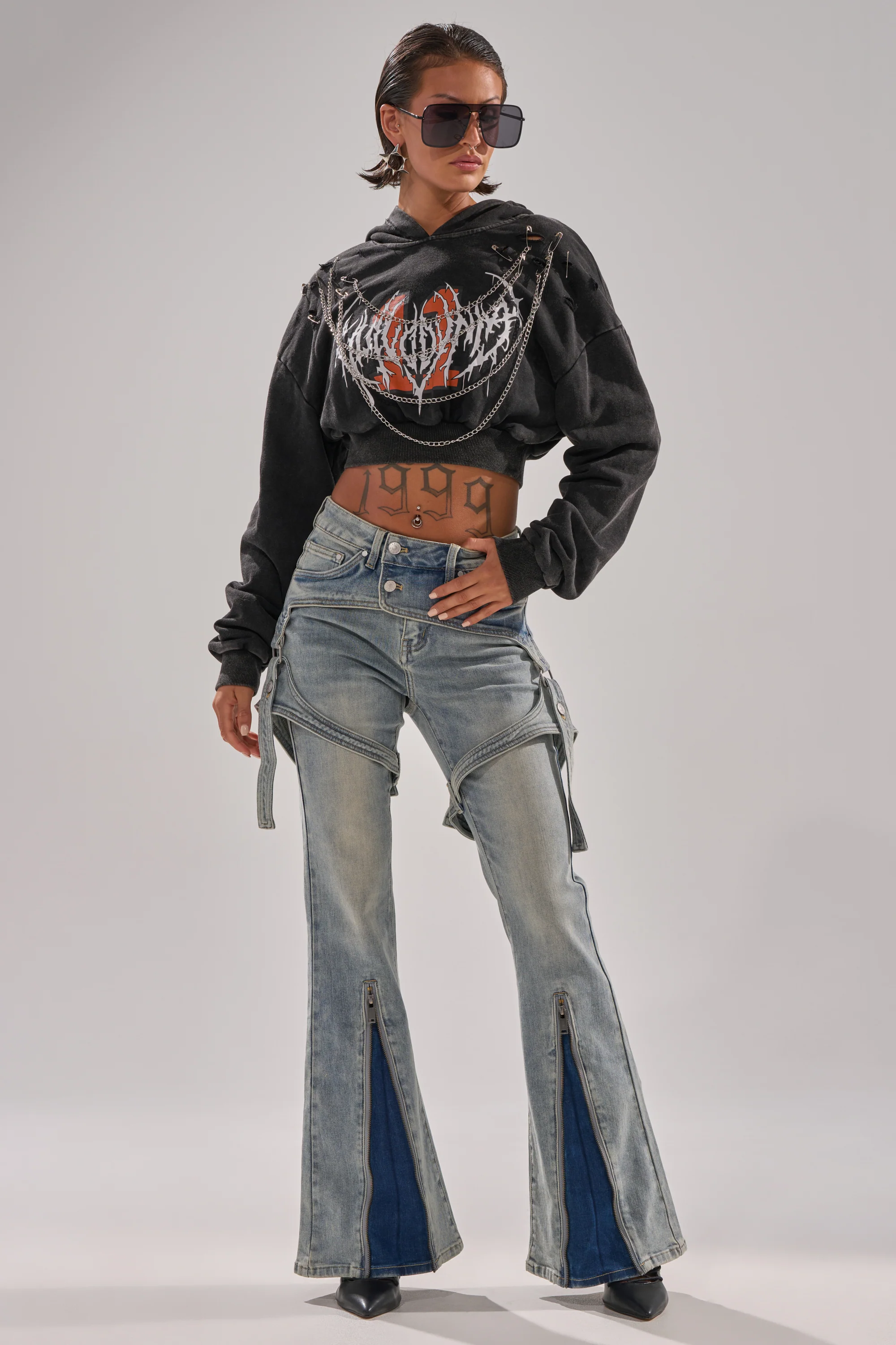 MOOD FOR THE NIGHT FLARE DENIM - Image 7