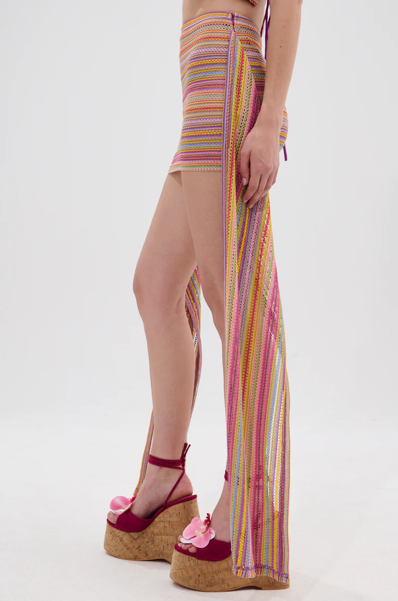 MORNING SHINE CROCHET MINI SKIRT - Image 4