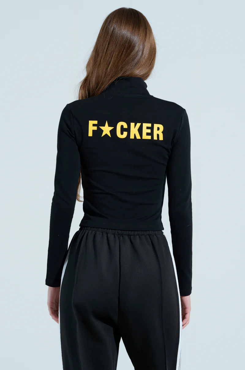 MOTHER F*UCKER ZIP UP SWEATSHIRT - Image 2