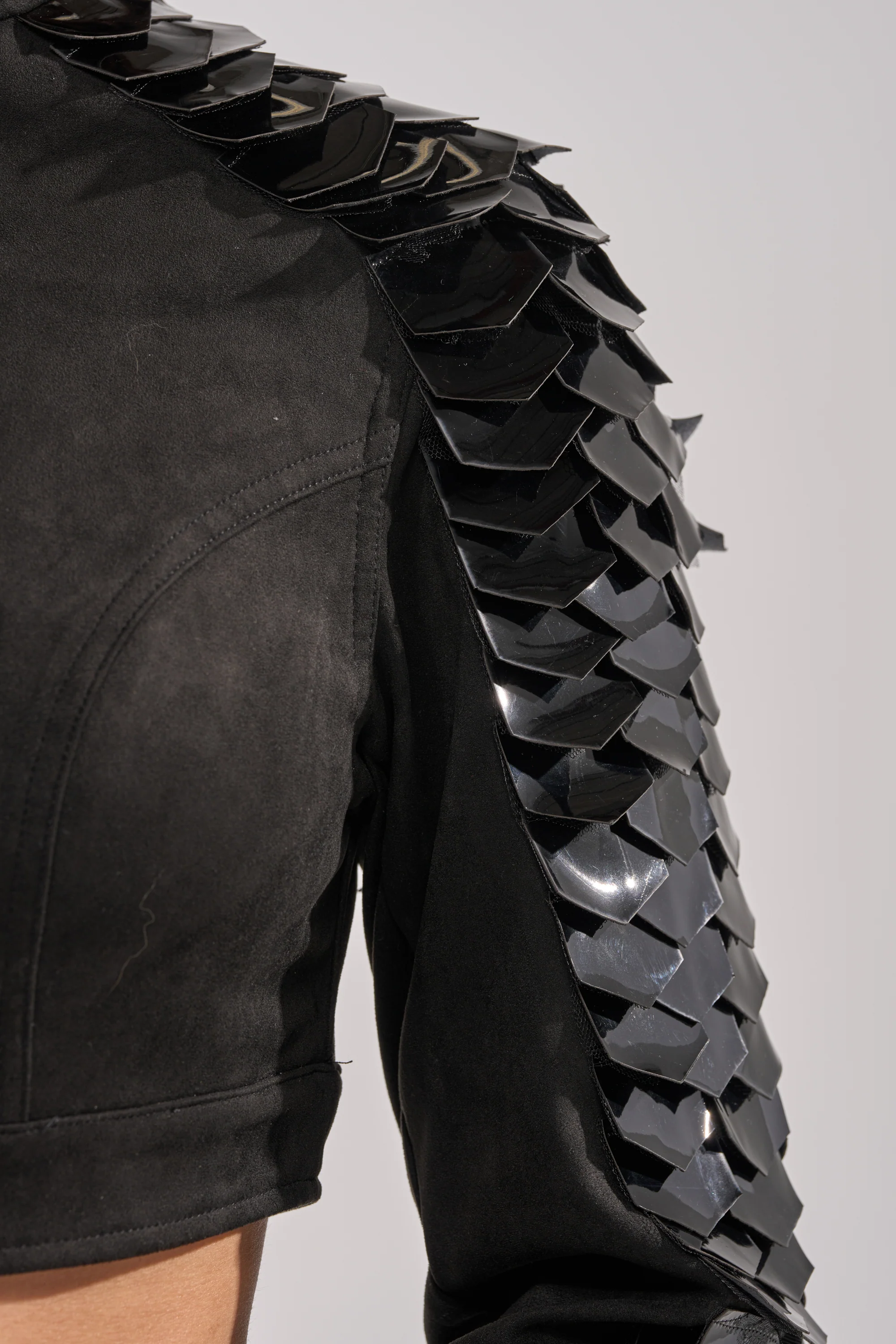 MOVING ON FAUX SUEDE MOTO - Image 8