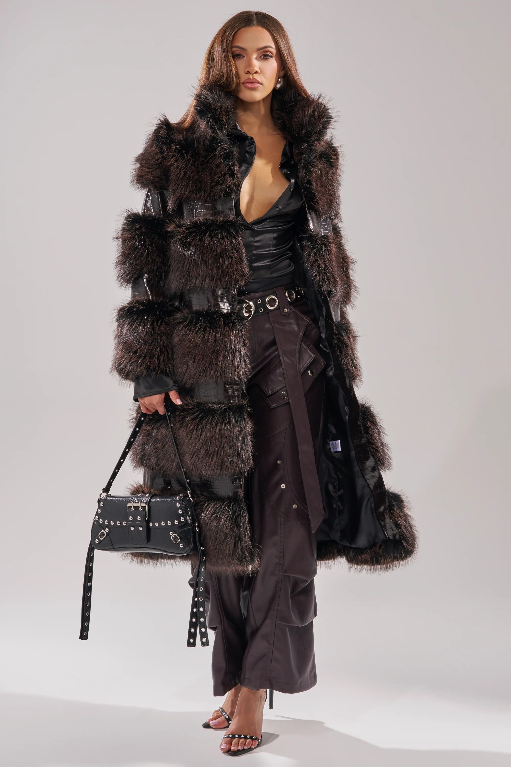MOXIE FUR TRIM TRENCH - Image 3