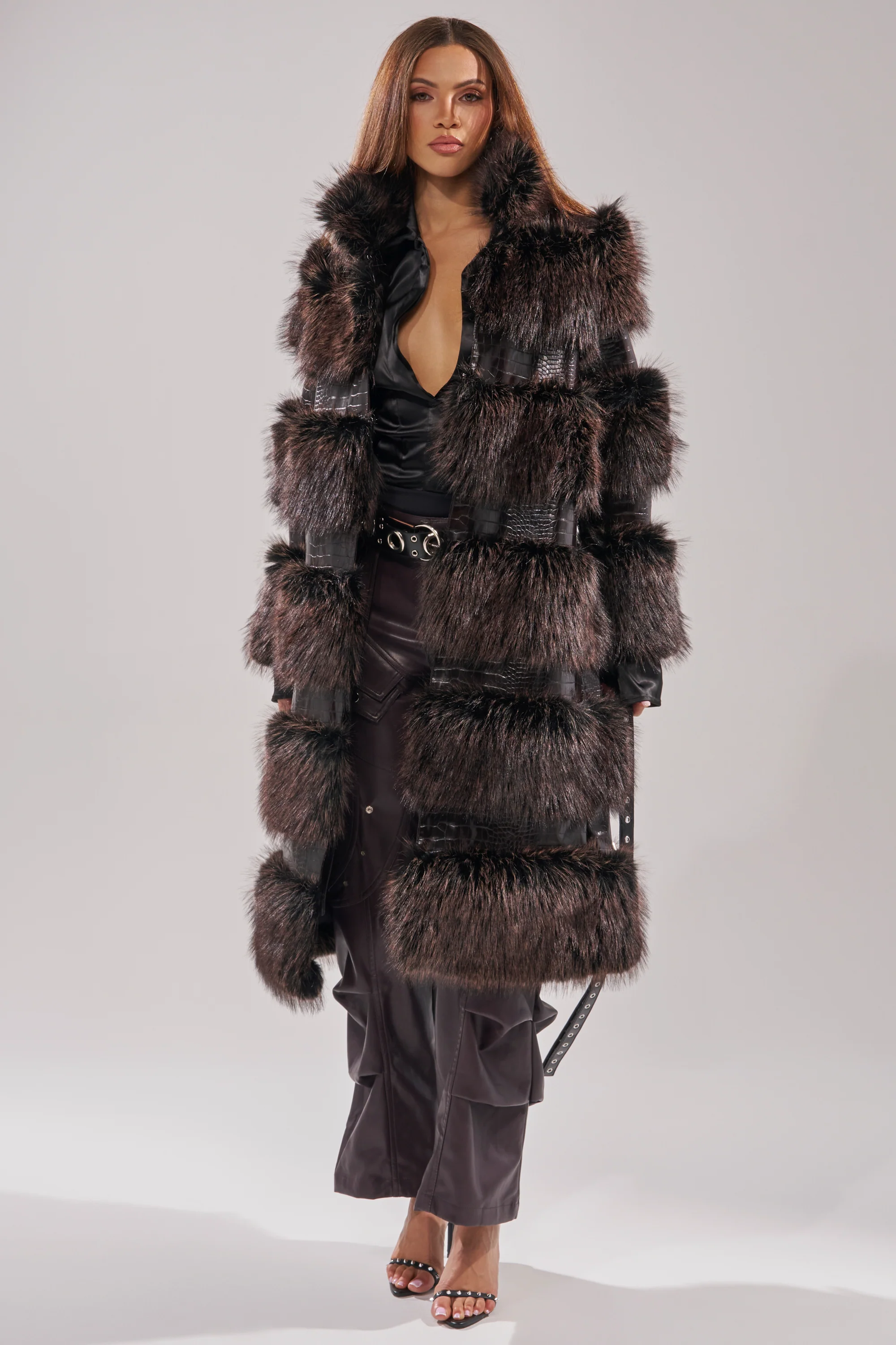 MOXIE FUR TRIM TRENCH - Image 4