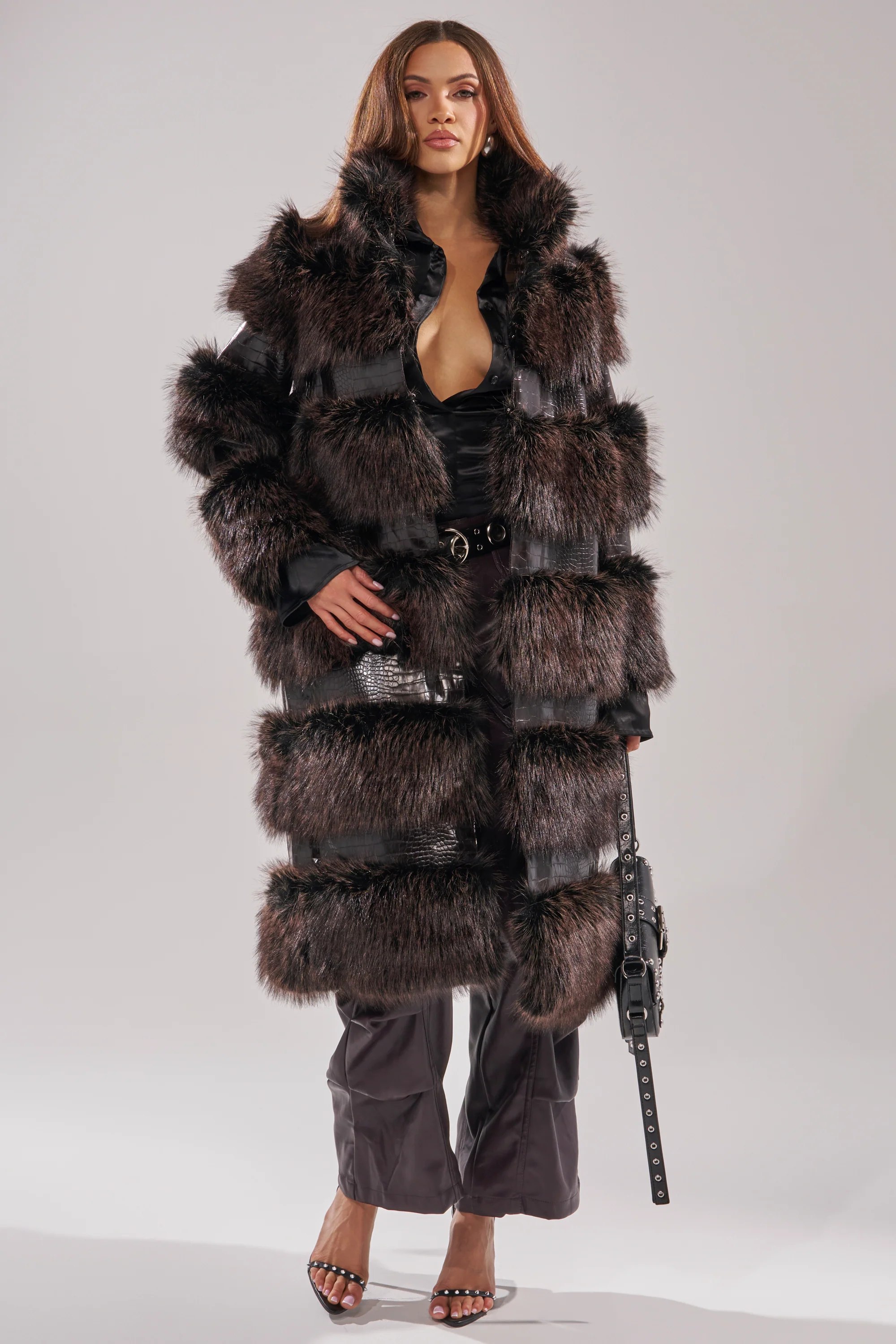 MOXIE FUR TRIM TRENCH - Image 5