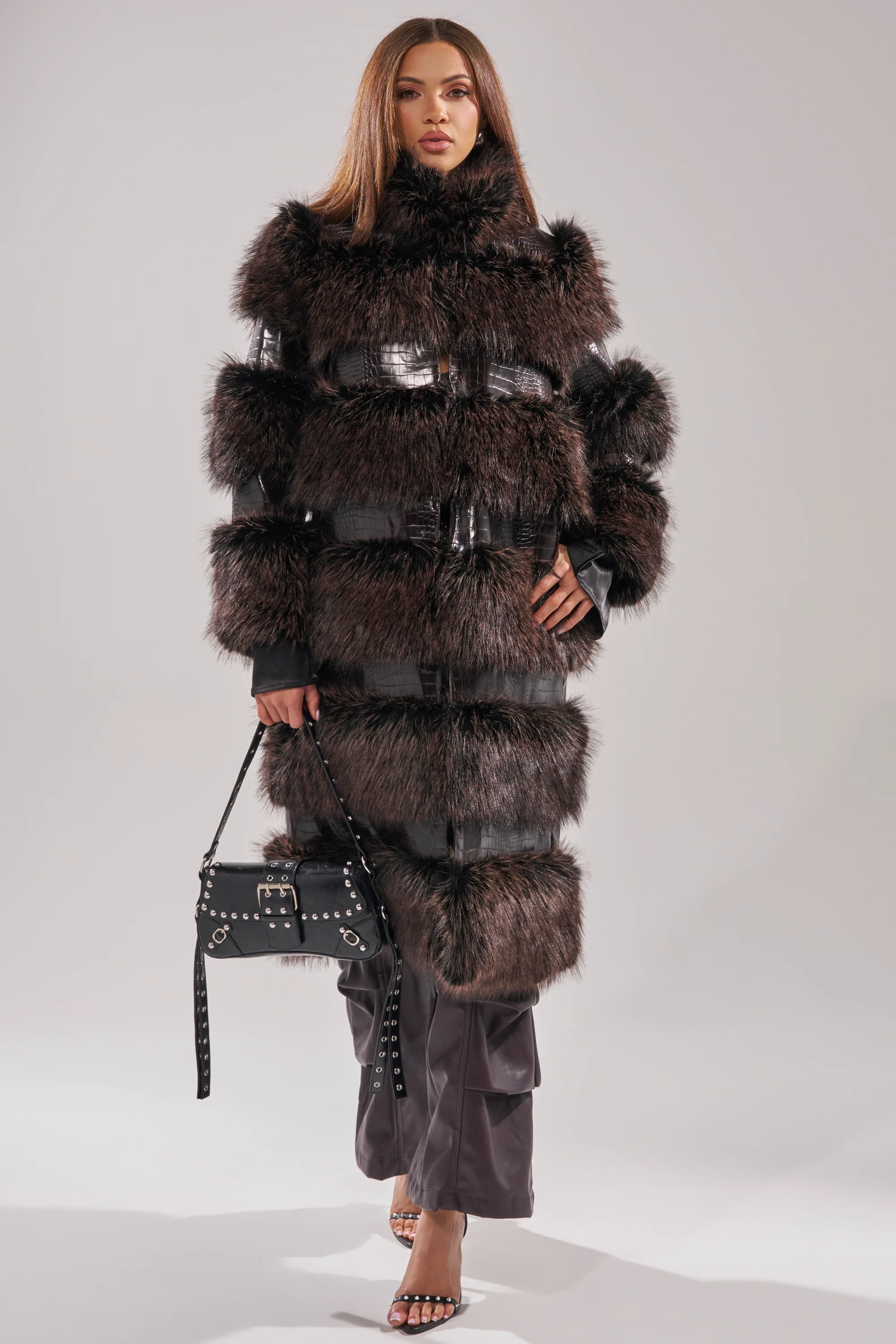 MOXIE FUR TRIM TRENCH - Image 6