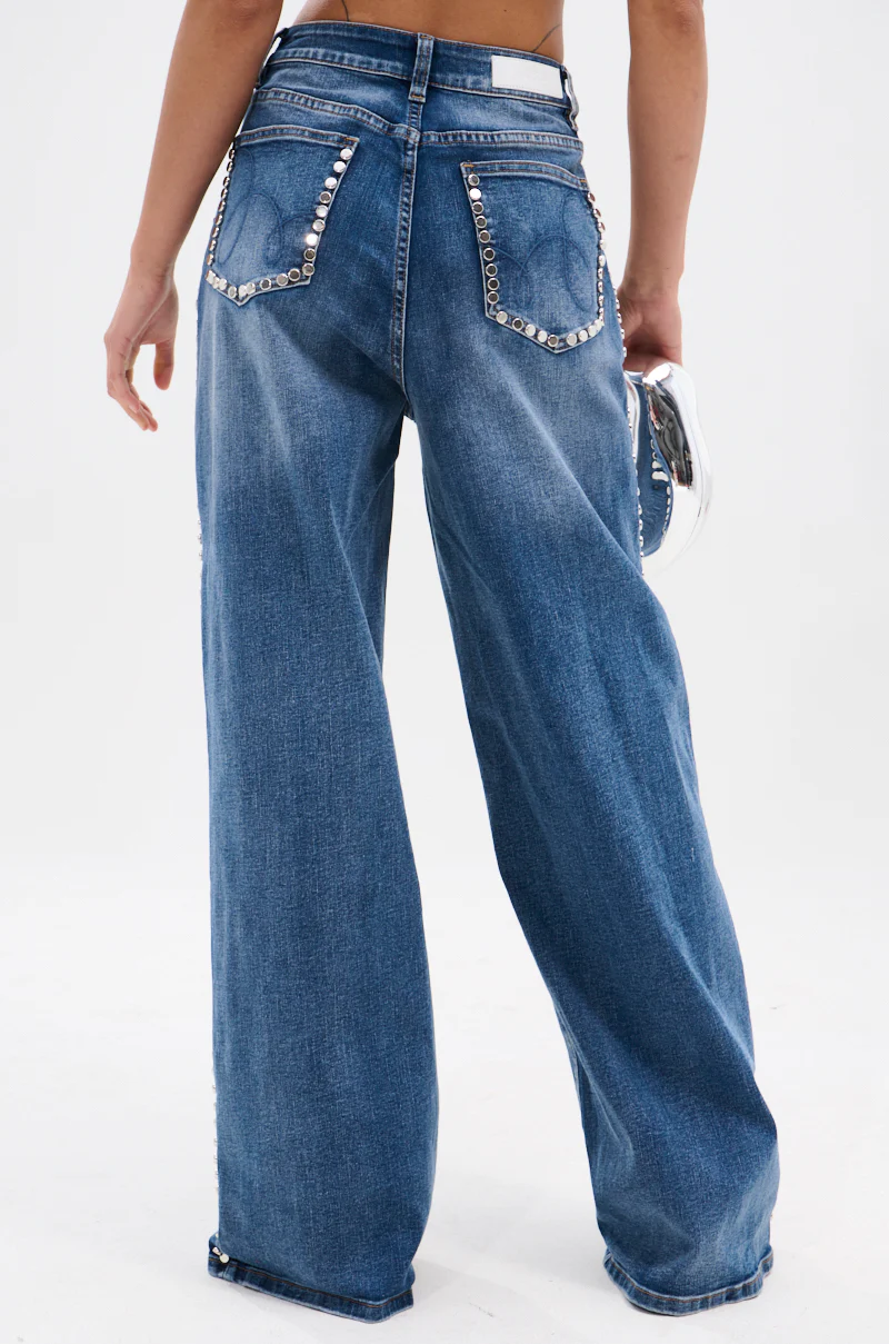 MY OWN THING STUDDED DENIM - Image 4