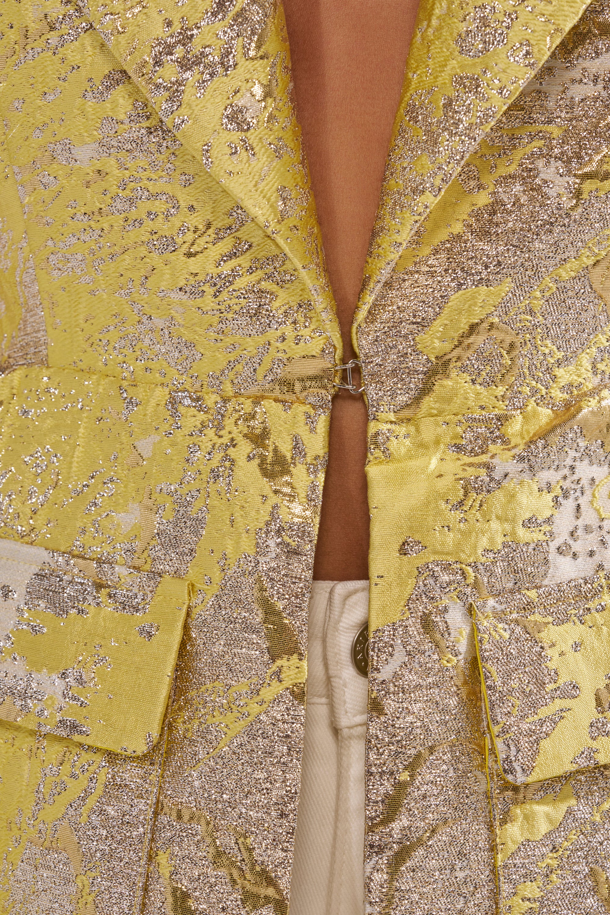 NAOMI BLAZER VEST IN BROCADE - Image 6