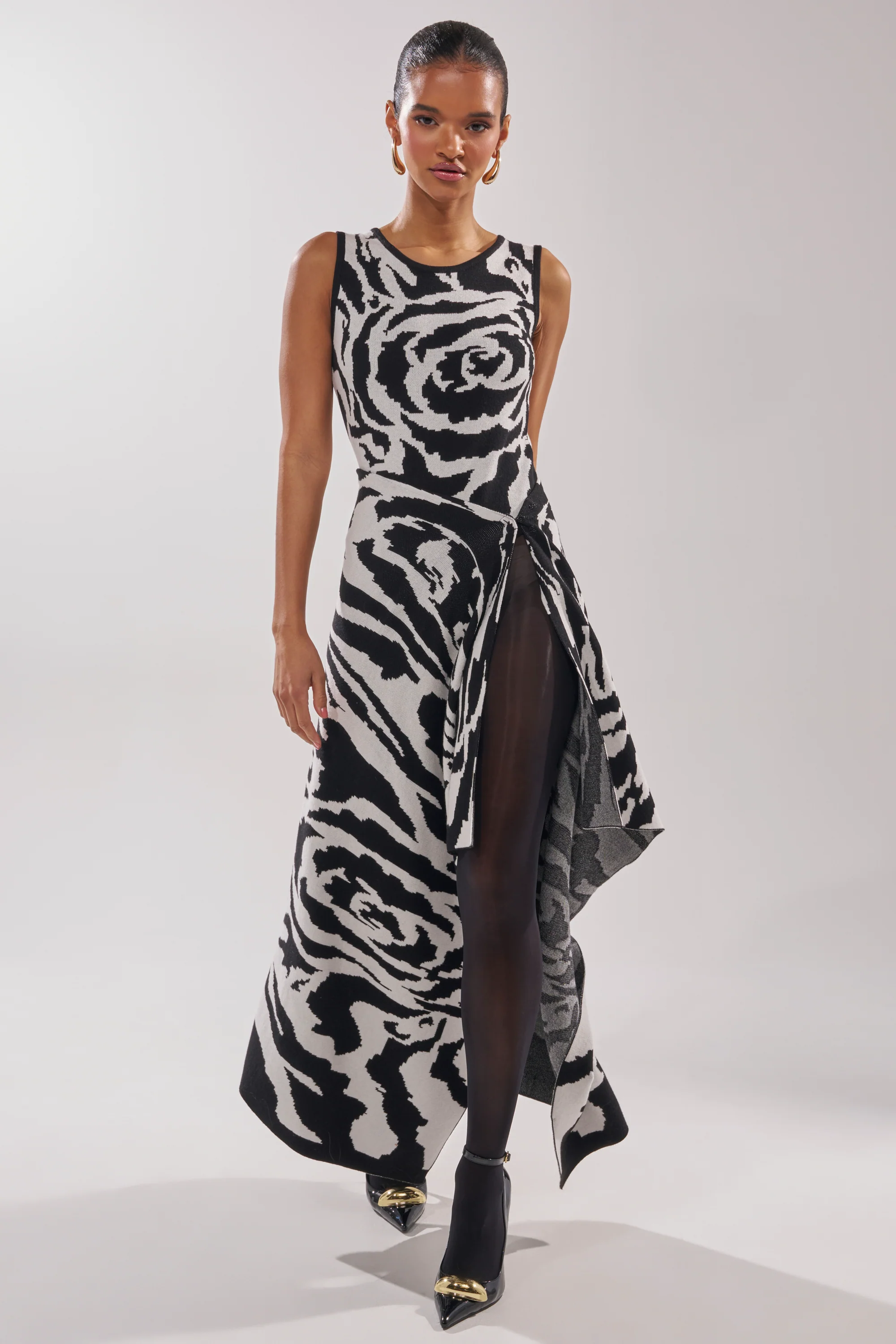 NATOMA FLORAL MAXI SKIRT