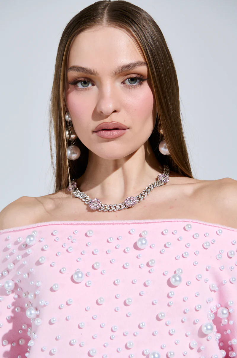 PINK PETALS NECKLACE - Image 2