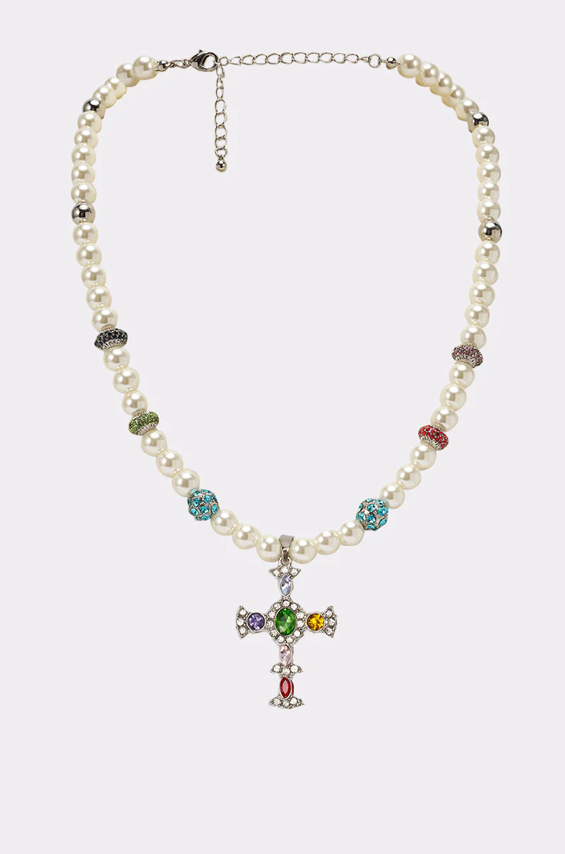 CANDY CROSS NECKLACE