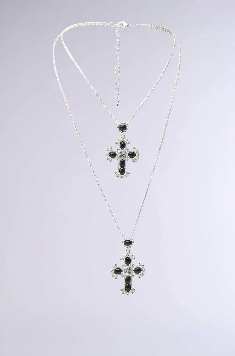 IN MY PRAYERS SILVER NECKLACE