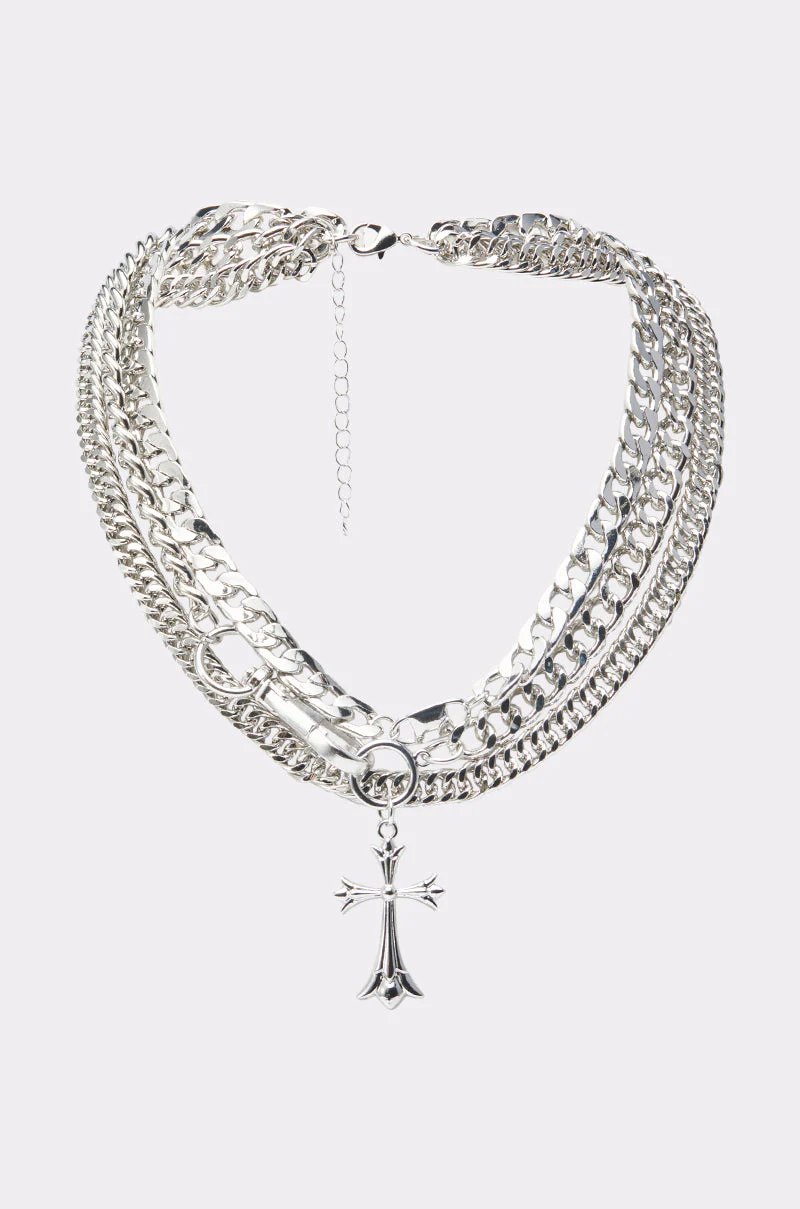 BLESSED TO BE HOT SILVER NECKLACE - Image 2