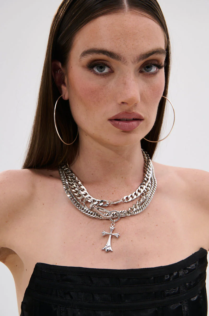 BLESSED TO BE HOT SILVER NECKLACE - Image 3