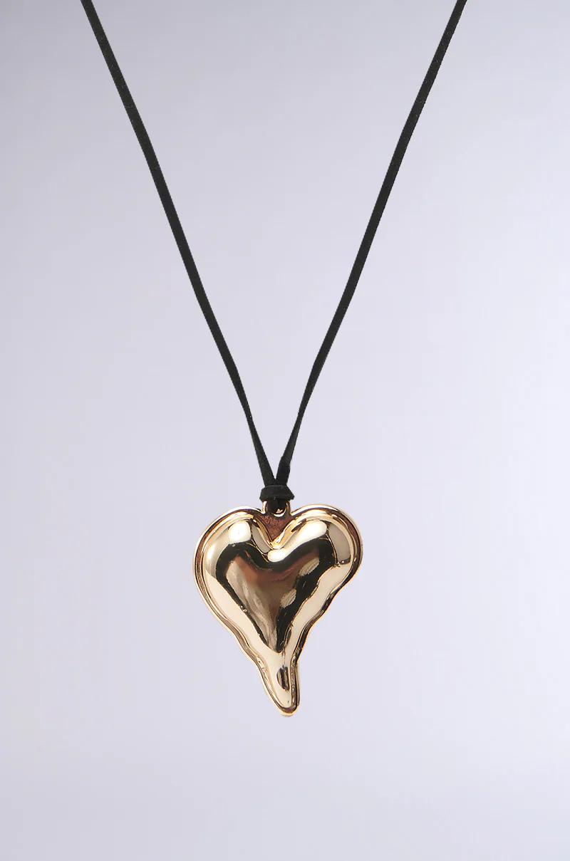 HEART OF GOLD NECKLACE SET - Image 5