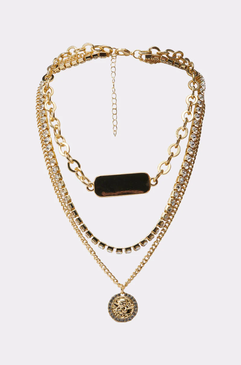 REGENCY NECKLACE IN GOLD - Image 2