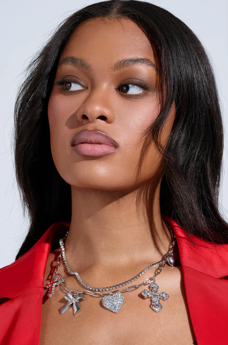 IT GIRL SILVER NECKLACE - Image 4