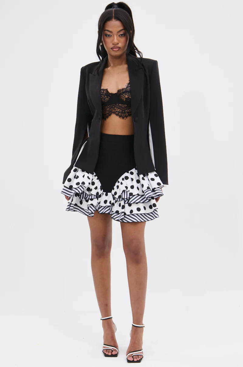 NEED YOU POLKA DOT MINI SKIRT - Image 8