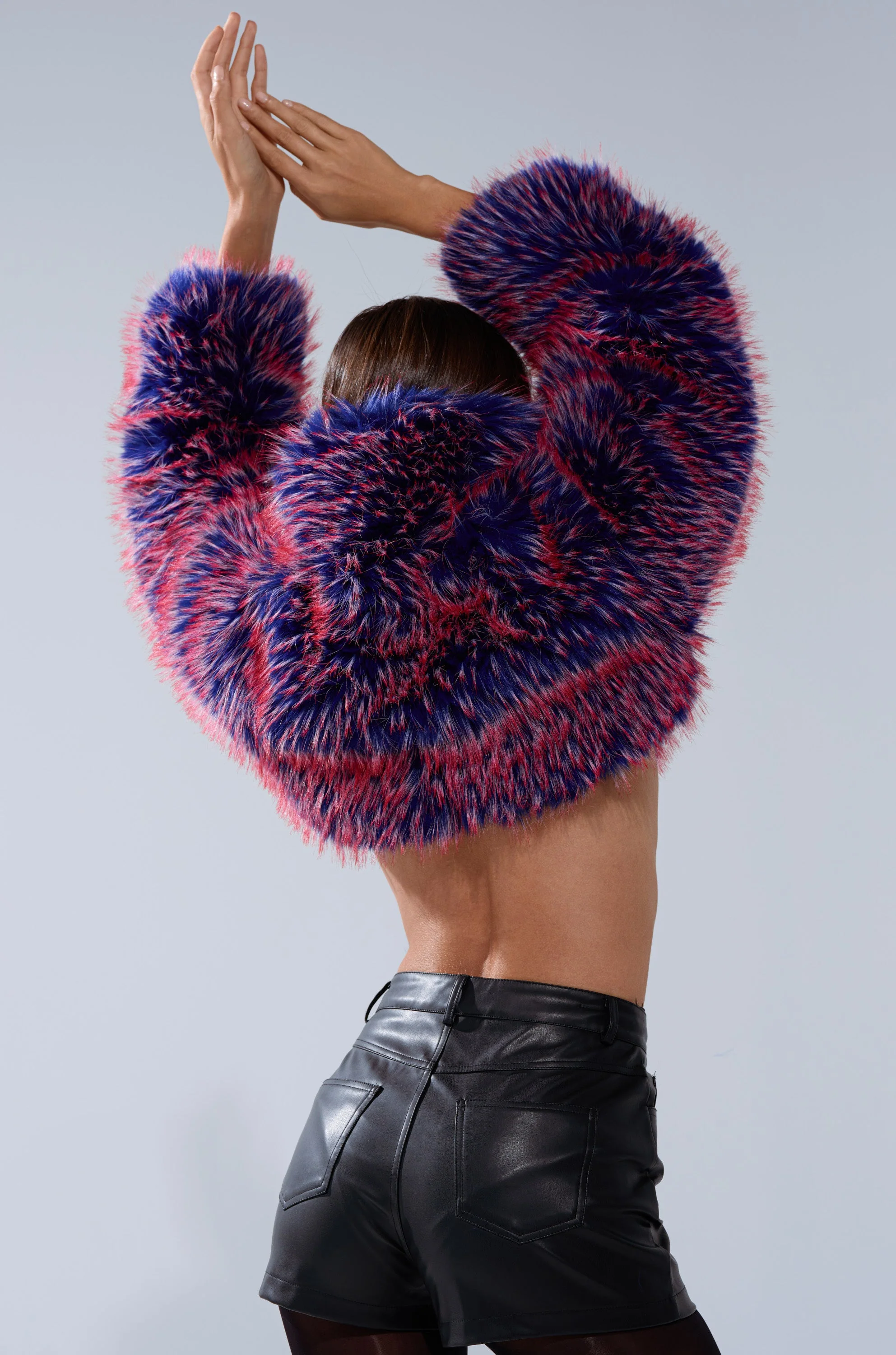 NELLIE FAUX FUR BOLERO - Image 4
