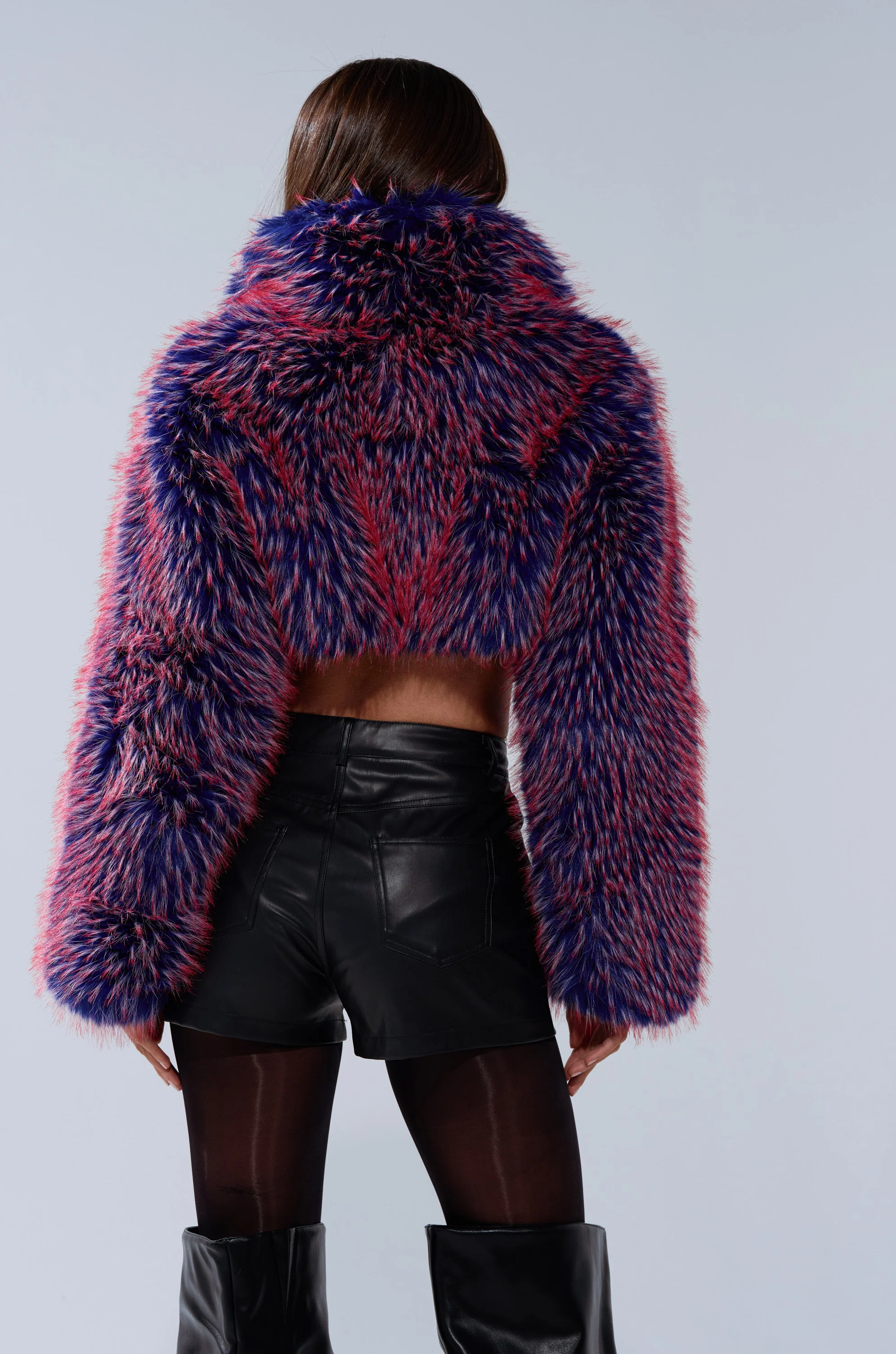 NELLIE FAUX FUR BOLERO - Image 5
