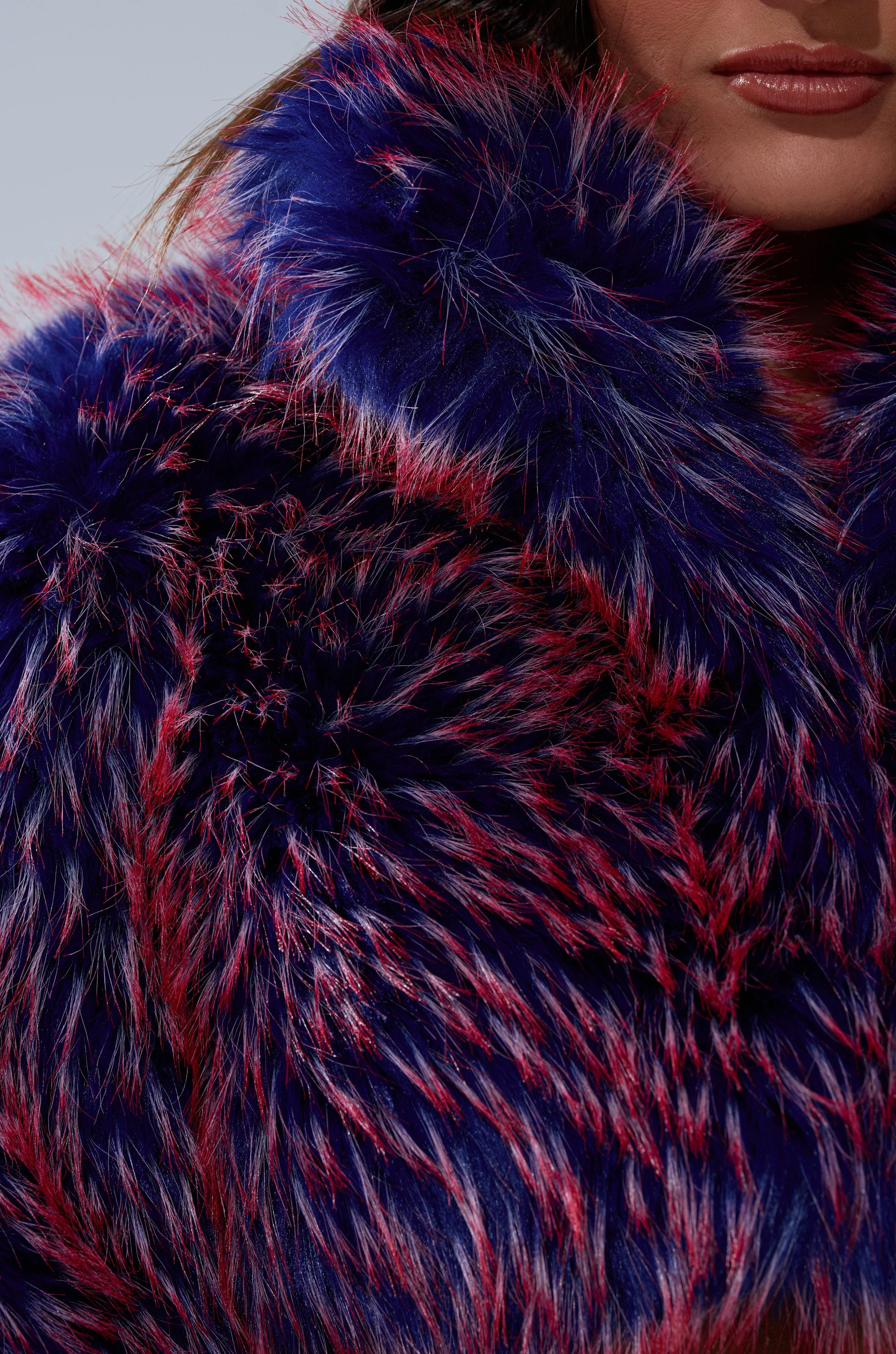 NELLIE FAUX FUR BOLERO - Image 8