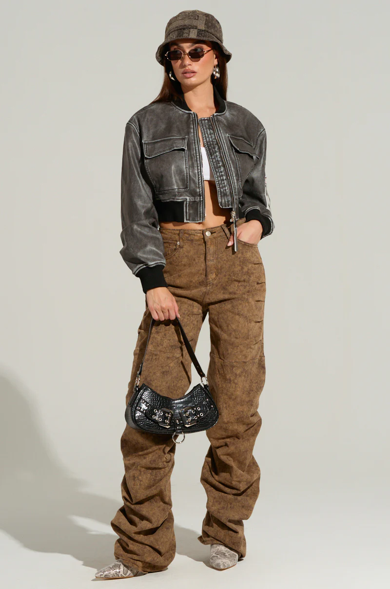 NEVER CHANGE UP RUCHED PANT - Image 6